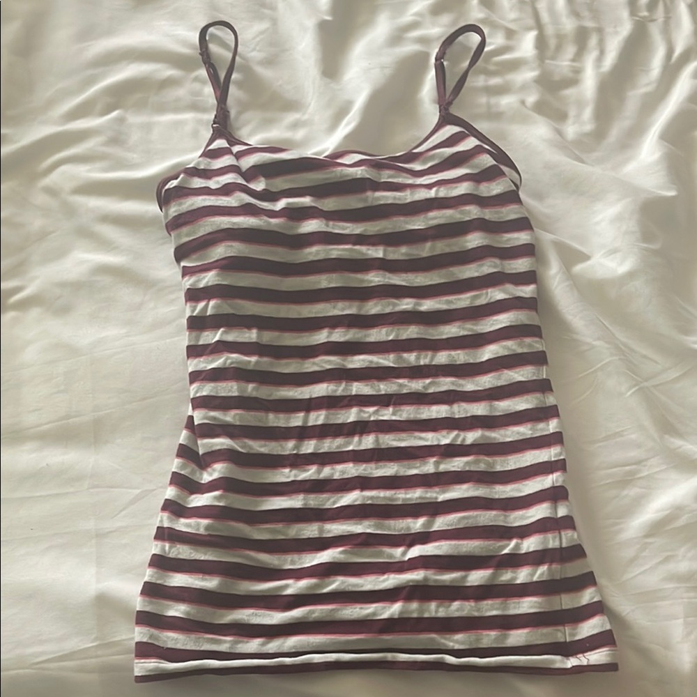 Aeropostale Red Sleeveless Fitted Camisole